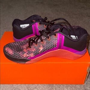 Nike Women's Metcon 6 - Black and Purple - New (Never worn)
